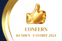 Mehr erfahren für confern wird zum „Kunden-Favorit-2024&quot; gewählt 