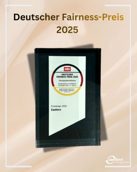 Wir sind stolz auf den: Deutschen Fairness-Preis 2025