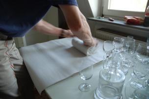 Sorgsame Verpackung, damit es erst gar nicht zu einem Schaden kommt