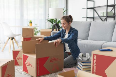 Mitarbeiterumzug - Auch hier darf selbst mit angepackt werden