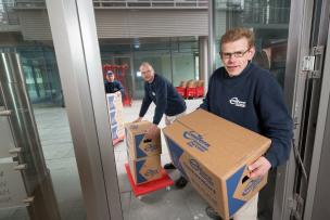 Wir behalten bei Ihrem Mitarbeiterumzug den Überblick