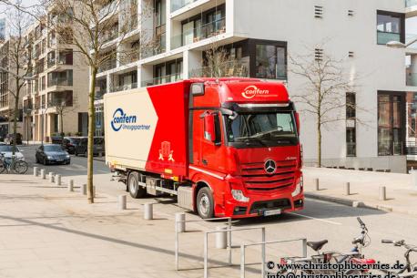 confern - LKW rollt für den Privatumzug an
